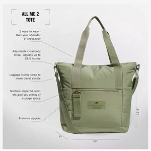 Adidas All Me 2 Tote in Green